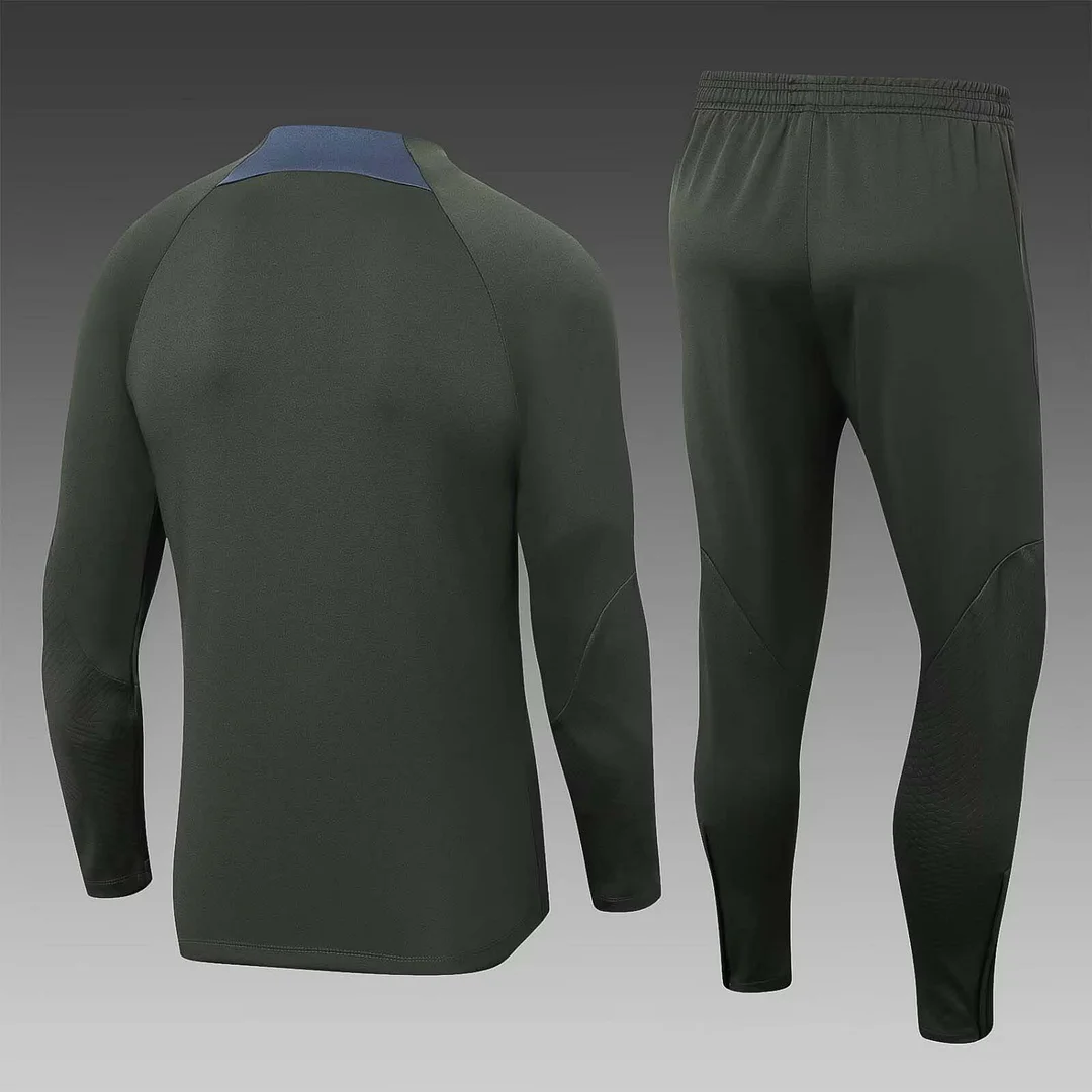 PSG Armygrøn Tracksuit (2023/2024)