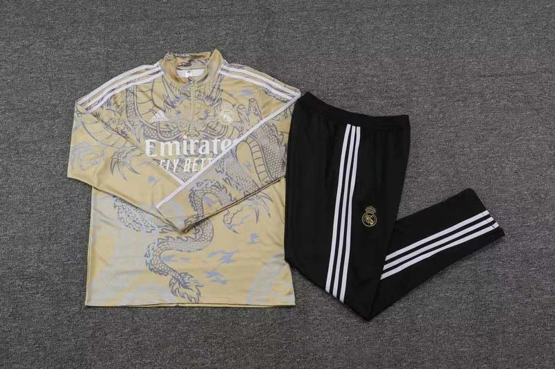 Real Madrid Special Edition Gul Tracksuit (2023/2024)