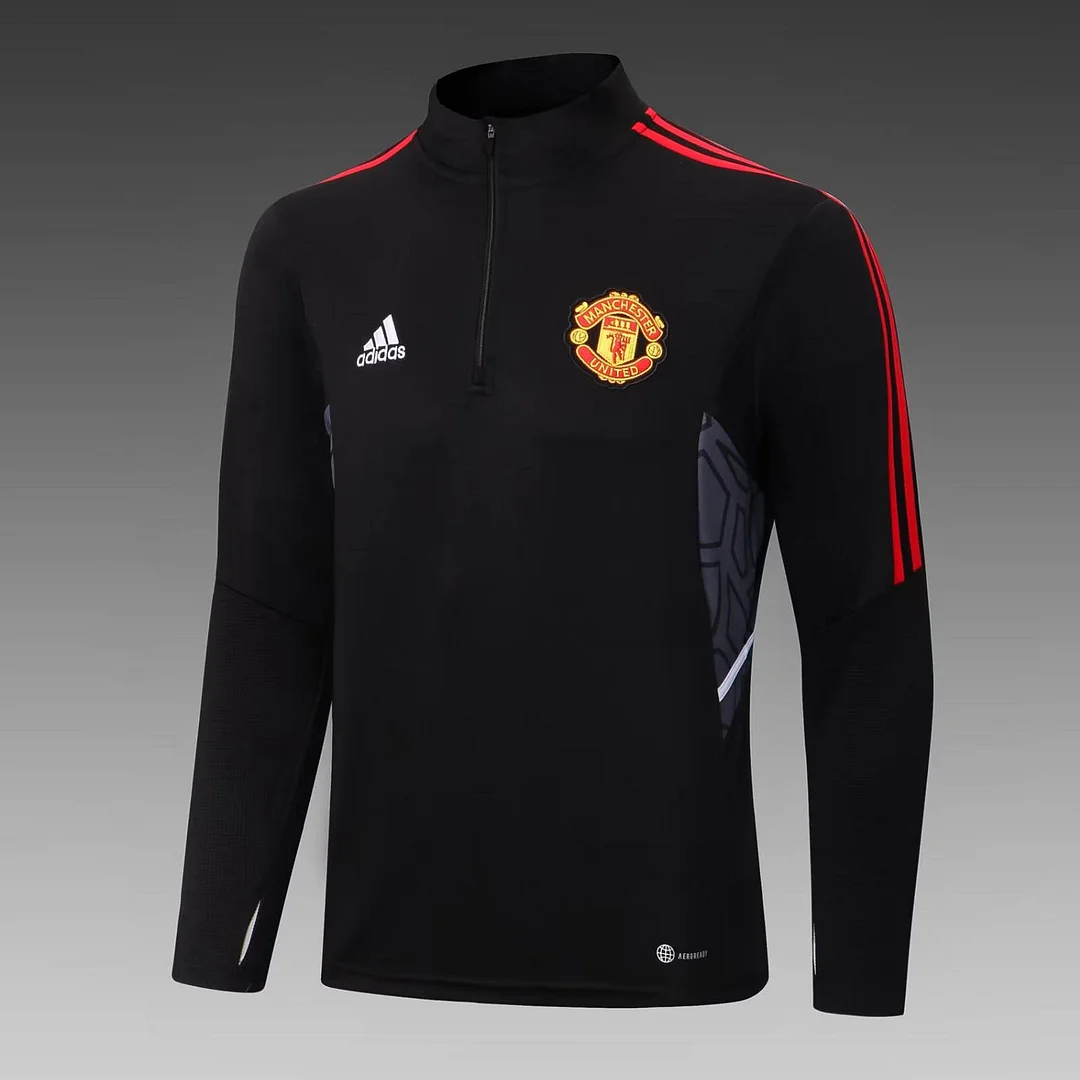 Manchester United Sort Tracksuit (2022/2023)