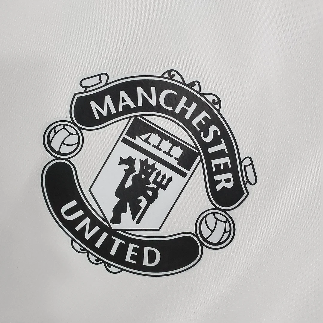 Manchester UTD Hvid Windbreaker (2021/2022)