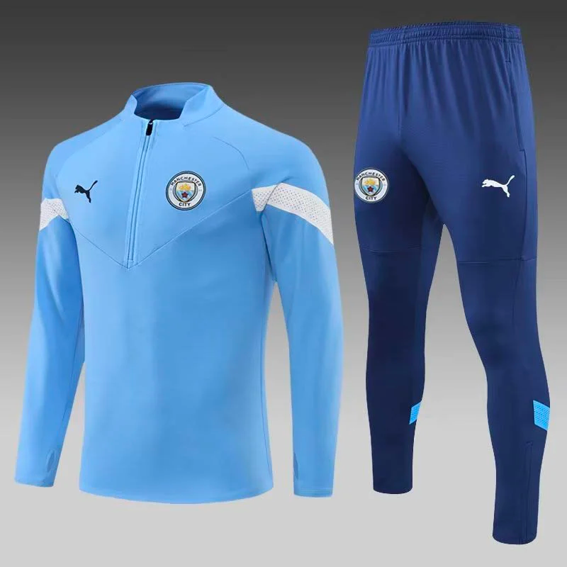 Man City Blå Tracksuit (2022/2023)