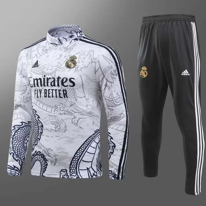 Real Madrid Special Edition Hvid Tracksuit (2023/2024)