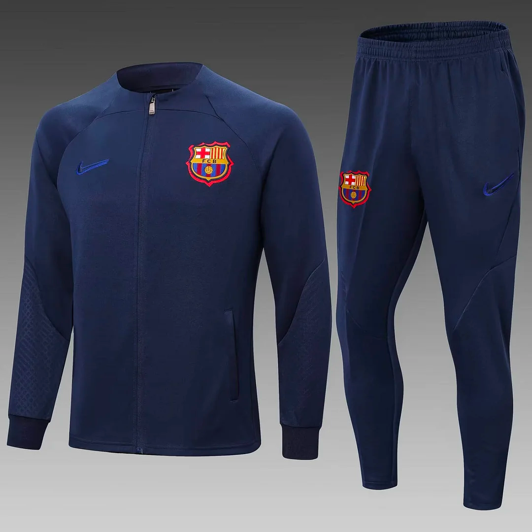 FCB Long Zip Tracksuit (2022/2023)