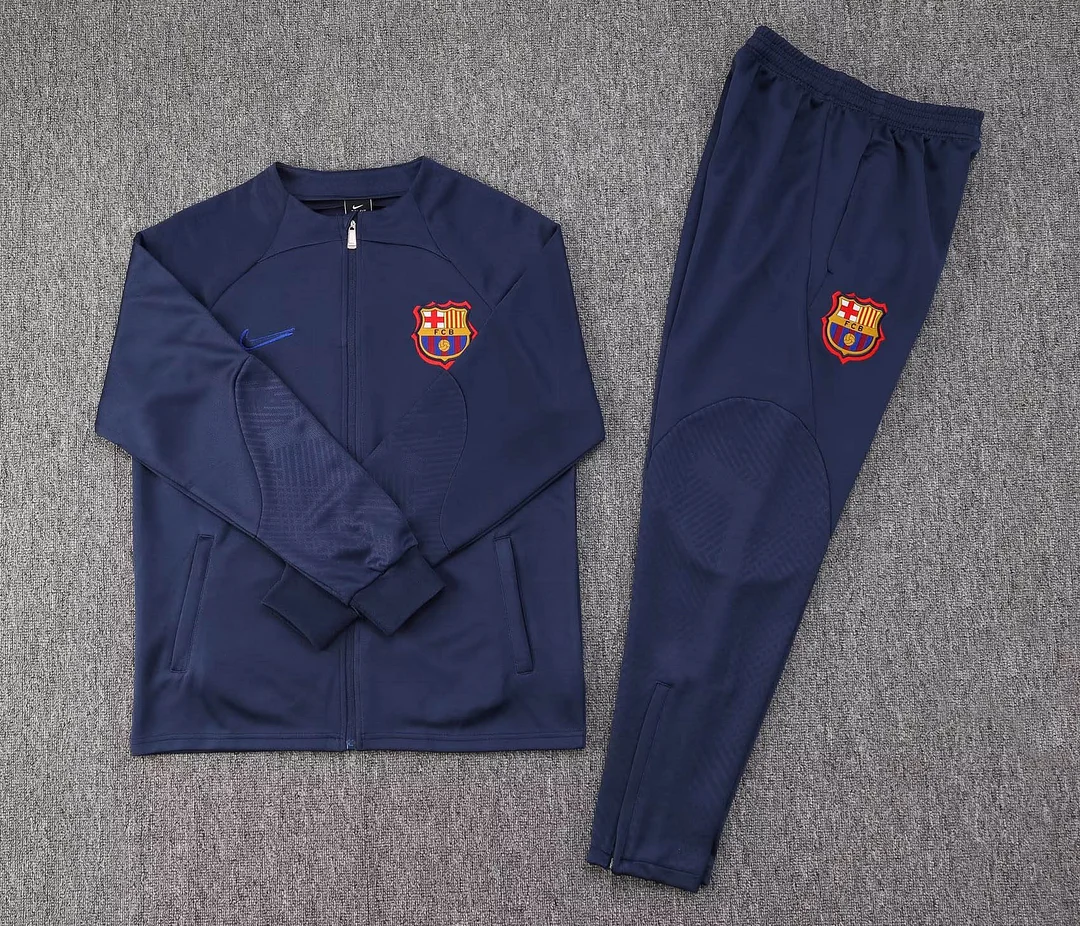 FCB Long Zip Tracksuit (2022/2023)